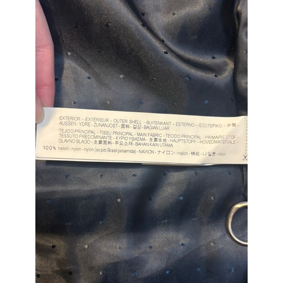 Zara Lightweight Packable Puffer Down Jacket Quilted Navy Blue Size S Duck - Picture 7 of 10